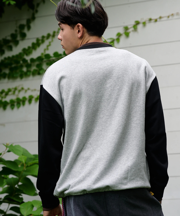 go slow caravan(ゴースローキャラバン) |COBMASTER/コブマスター T/C裏毛 レイヤード ナイロンポケットスウェット (MENS)