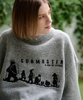 go slow caravan(ゴースローキャラバン) |COBMASTER/コブマスター ミックスニット 刺繍セーター《5G/730G》 (MENS)