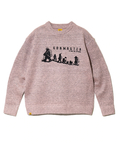 go slow caravan(ゴースローキャラバン) |COBMASTER/コブマスター ミックスニット 刺繍セーター《5G/730G》 (MENS)
