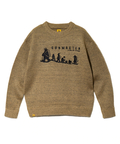 go slow caravan(ゴースローキャラバン) |COBMASTER/コブマスター ミックスニット 刺繍セーター《5G/730G》 (MENS)