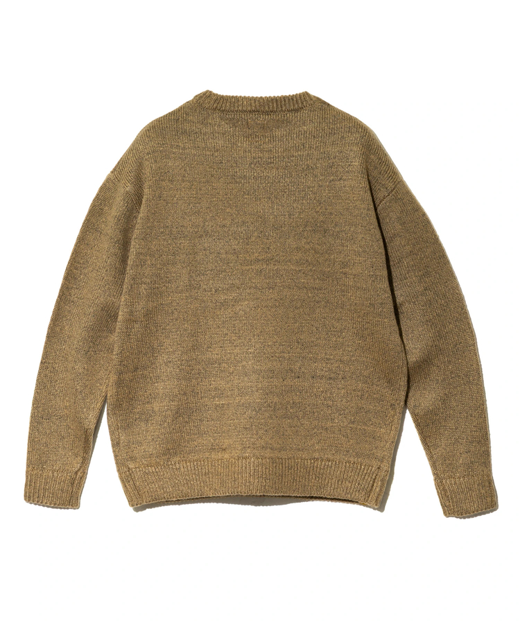go slow caravan(ゴースローキャラバン) |COBMASTER/コブマスター ミックスニット 刺繍セーター《5G/730G》 (MENS)
