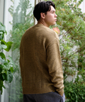 go slow caravan(ゴースローキャラバン) |COBMASTER/コブマスター ミックスニット 刺繍セーター《5G/730G》 (MENS)