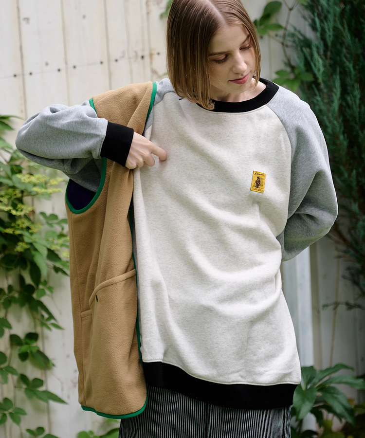 go slow caravan(ゴースローキャラバン) |COBMASTER/コブマスター キルティング×フリース リバーシブルベスト (MENS)