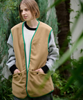 go slow caravan(ゴースローキャラバン) |COBMASTER/コブマスター キルティング×フリース リバーシブルベスト (MENS)