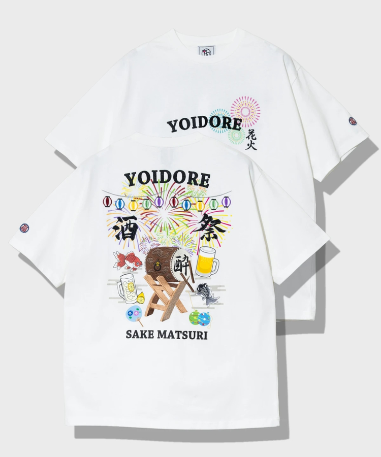 go slow caravan(ゴースローキャラバン) |YOIDORE/酔いどれ 酒祭り太鼓 TEE (MENS)