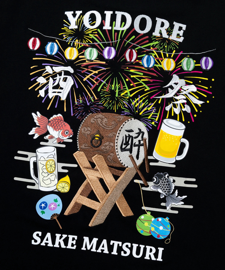 go slow caravan(ゴースローキャラバン) |YOIDORE/酔いどれ 酒祭り太鼓 TEE (MENS)