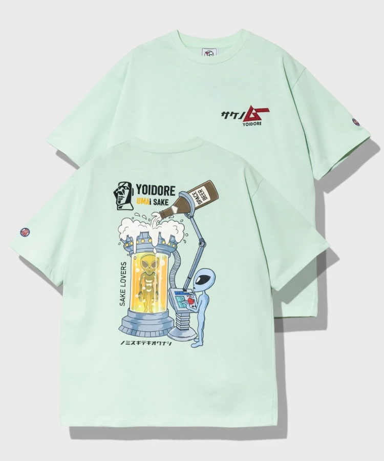 go slow caravan(ゴースローキャラバン) |YOIDORE/酔いどれ 月刊ムー コラボ TEE (MENS)