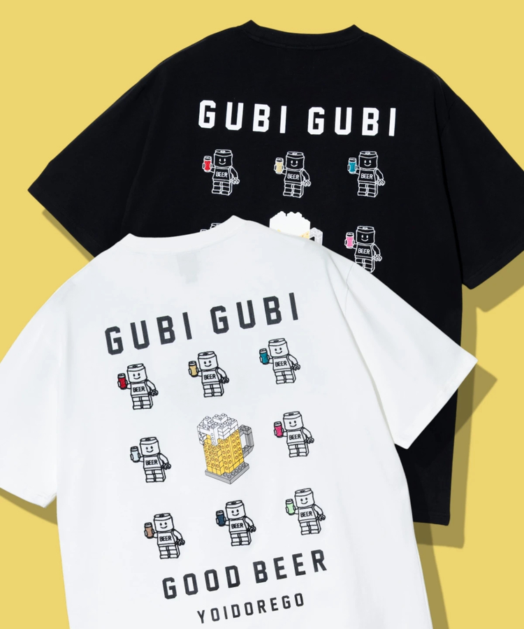 go slow caravan(ゴースローキャラバン) |YOIDORE/酔いどれ グビグビブロック TEE (MENS)