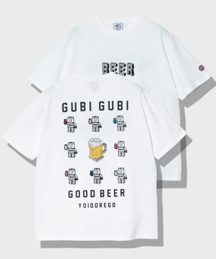 go slow caravan(ゴースローキャラバン) |YOIDORE/酔いどれ グビグビブロック TEE (MENS)