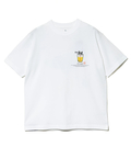go slow caravan(ゴースローキャラバン) |RAY綿 G/D猫と麦酒TEE~麦酒風呂3~ (MENS/WOMENS)