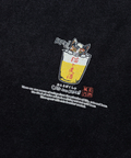 go slow caravan(ゴースローキャラバン) |RAY綿 G/D猫と麦酒TEE~麦酒風呂3~ (MENS/WOMENS)