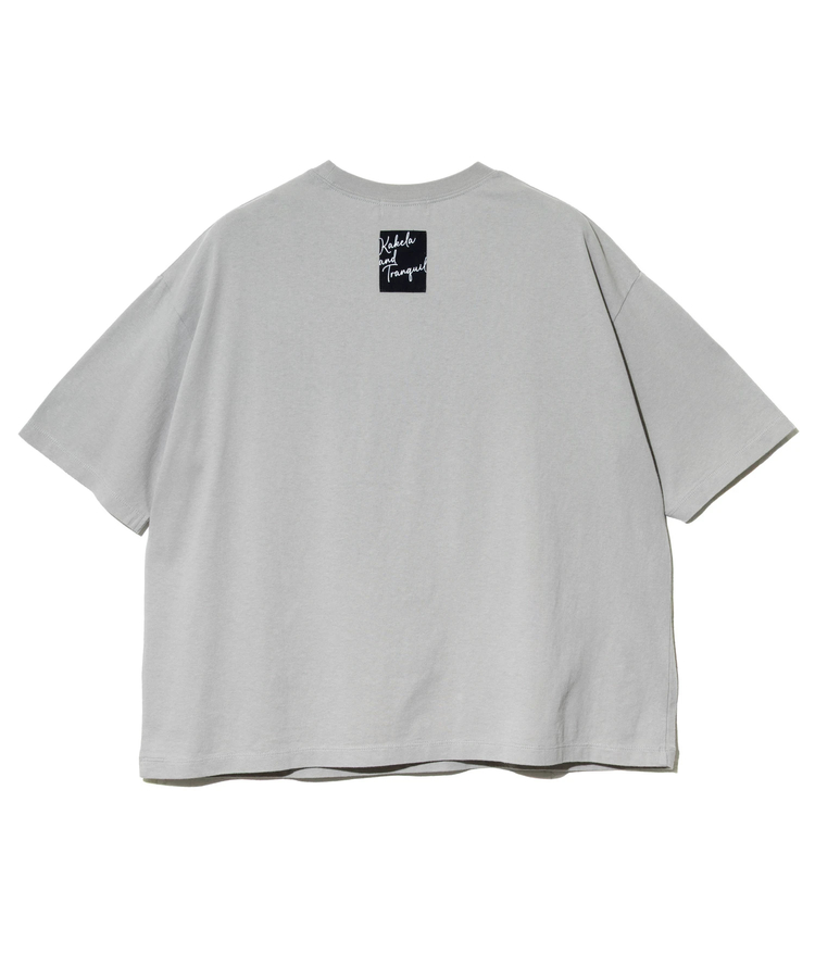 go slow caravan(ゴースローキャラバン) |KAKELA&TRANQUIL/カケラ＆トランクイル Tiger刺繍クルーTEE (WOMENS)