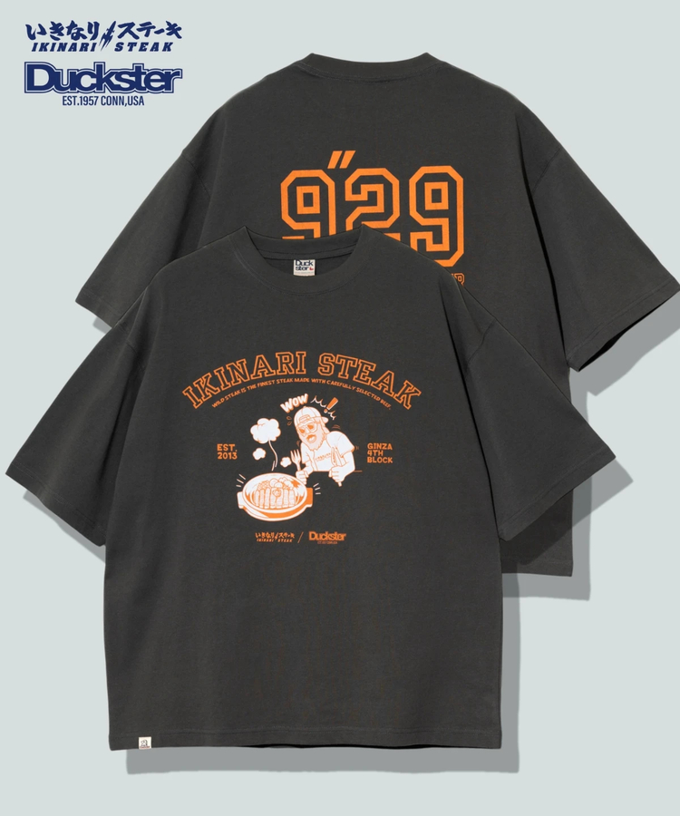 go slow caravan(ゴースローキャラバン) |DUCKSTER/ダックスター いきなりステーキコラボS/TEE《カレッジ》(MENS)