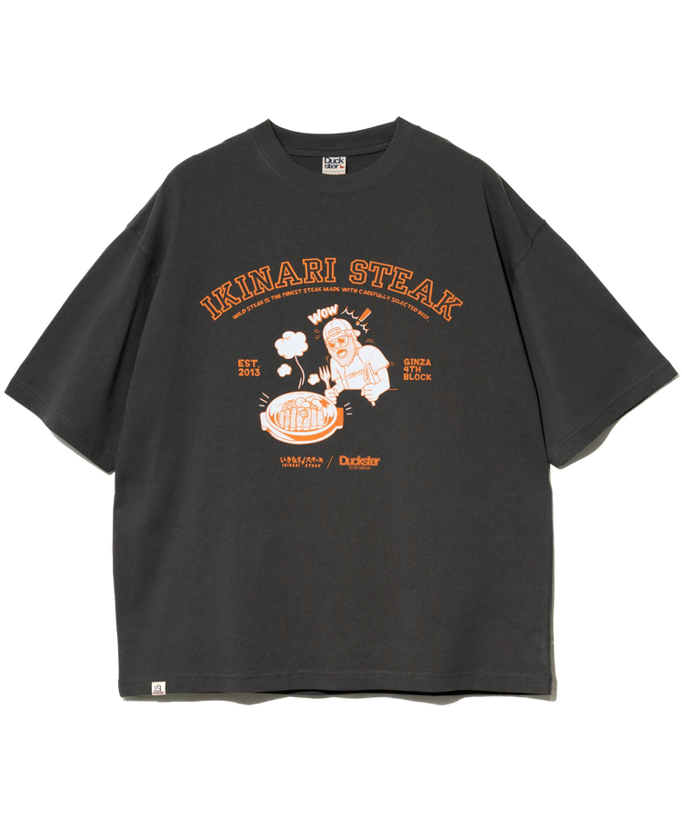 go slow caravan(ゴースローキャラバン) |DUCKSTER/ダックスター いきなりステーキコラボS/TEE《カレッジ》(MENS)