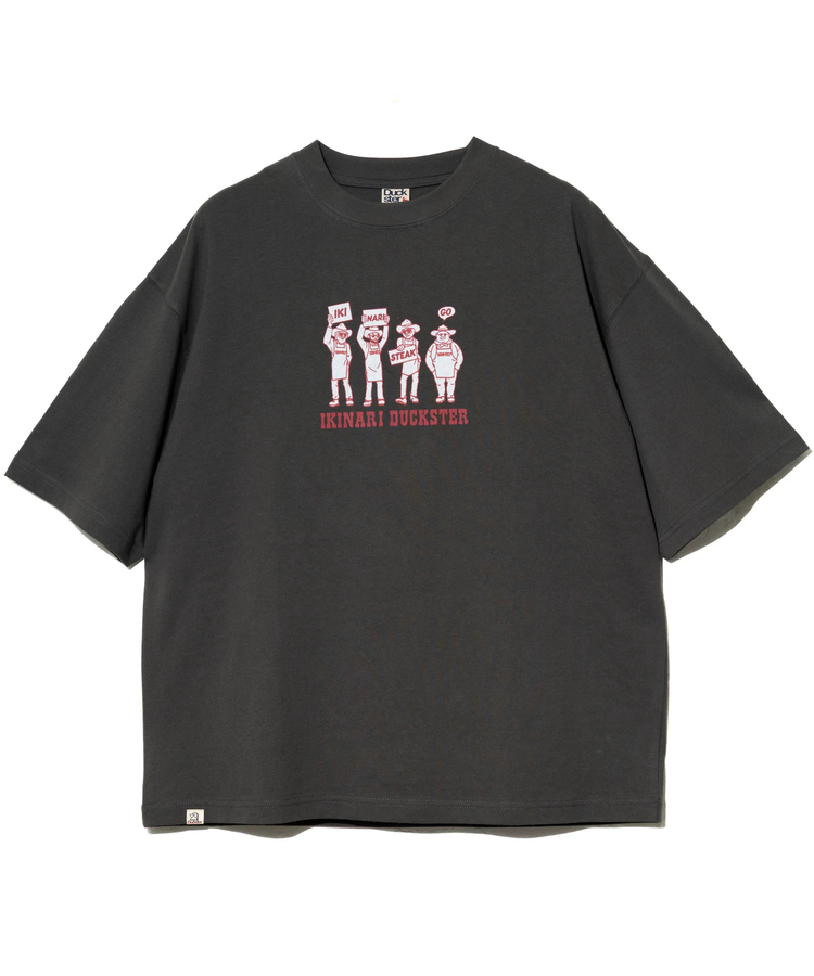 go slow caravan(ゴースローキャラバン) |DUCKSTER/ダックスター いきなりステーキコラボ《ツアーTEE》(MENS)