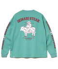 go slow caravan(ゴースローキャラバン) |DUCKSTER/ダックスター いきなりステーキコラボ L/STEE《牛肉図鑑》(MENS)