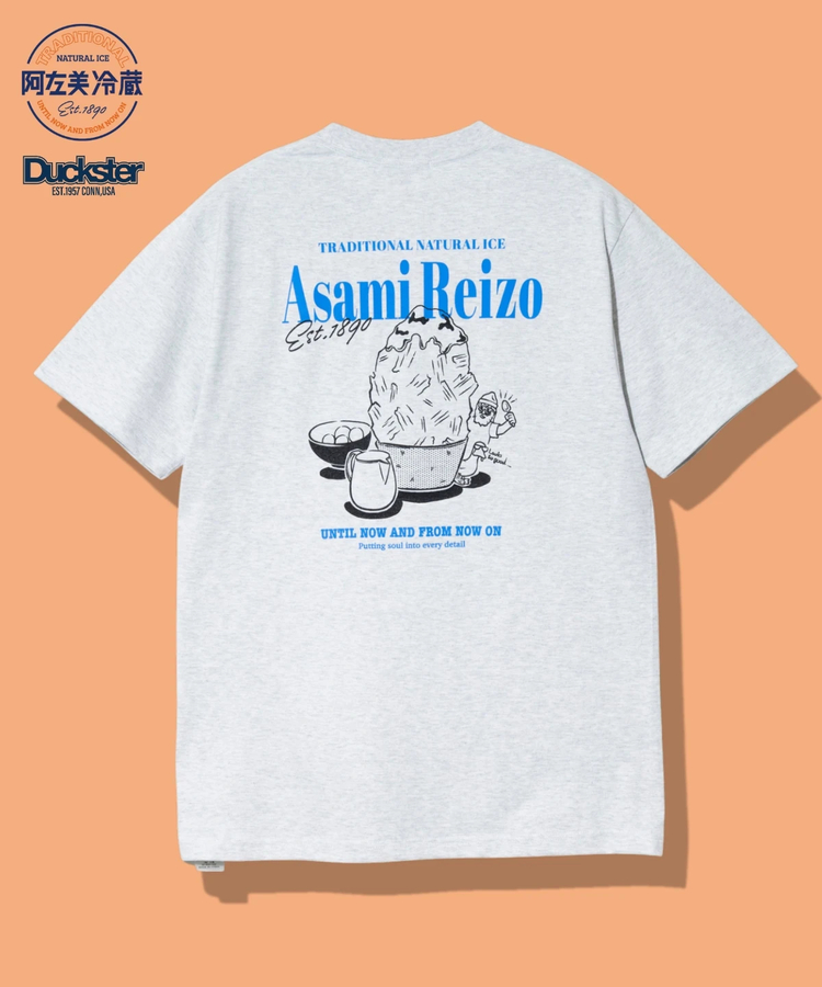 go slow caravan(ゴースローキャラバン) |DUCKSTER/ダックスター 阿左美冷蔵コラボS/STEE -かき氷と白玉- (MENS)