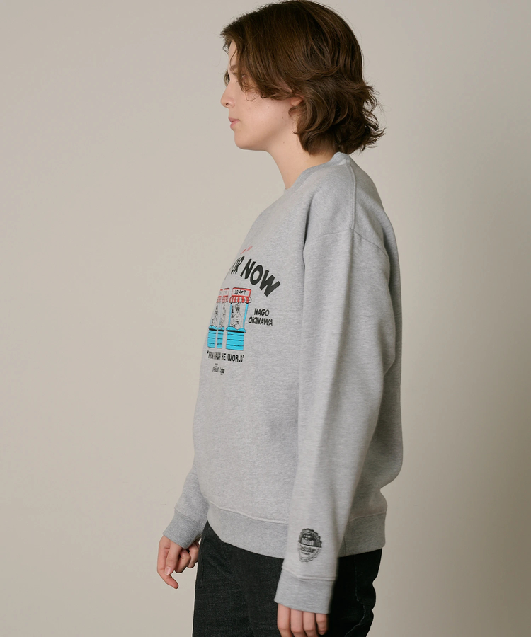 go slow caravan(ゴースローキャラバン) |【ORION × Duckster】オリオンビールコラボ クルーネックスウェット (MENS)