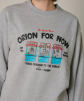 go slow caravan(ゴースローキャラバン) |【ORION × Duckster】オリオンビールコラボ クルーネックスウェット (MENS)
