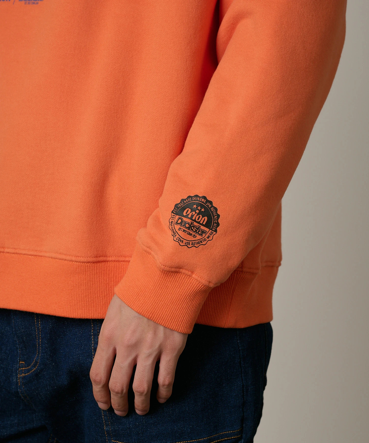 go slow caravan(ゴースローキャラバン) |【ORION × Duckster】オリオンビールコラボ クルーネックスウェット (MENS)