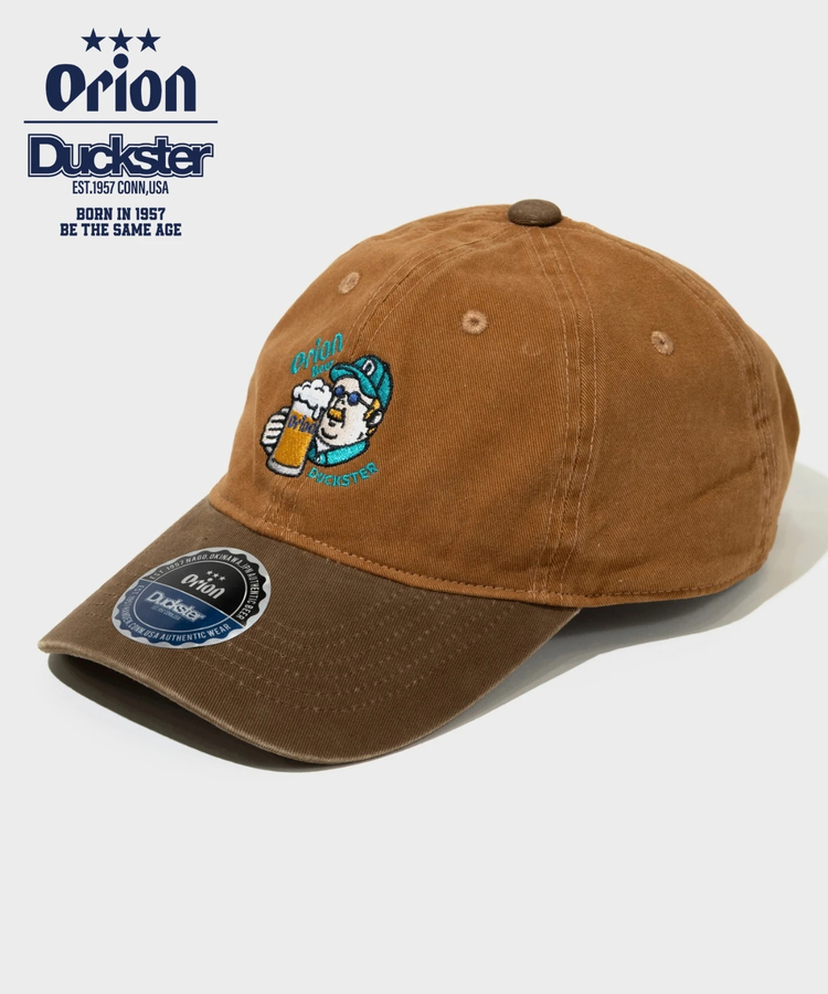 go slow caravan(ゴースローキャラバン) |【ORION × Duckster】オリオンビールコラボ 刺繍 CAP
