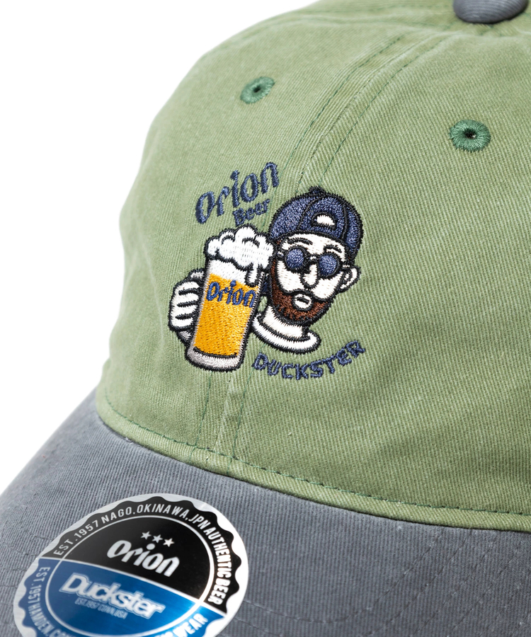 go slow caravan(ゴースローキャラバン) |【ORION × Duckster】オリオンビールコラボ 刺繍 CAP