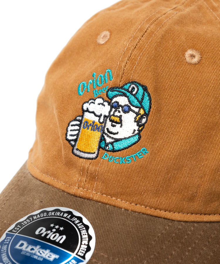 go slow caravan(ゴースローキャラバン) |【ORION × Duckster】オリオンビールコラボ 刺繍 CAP