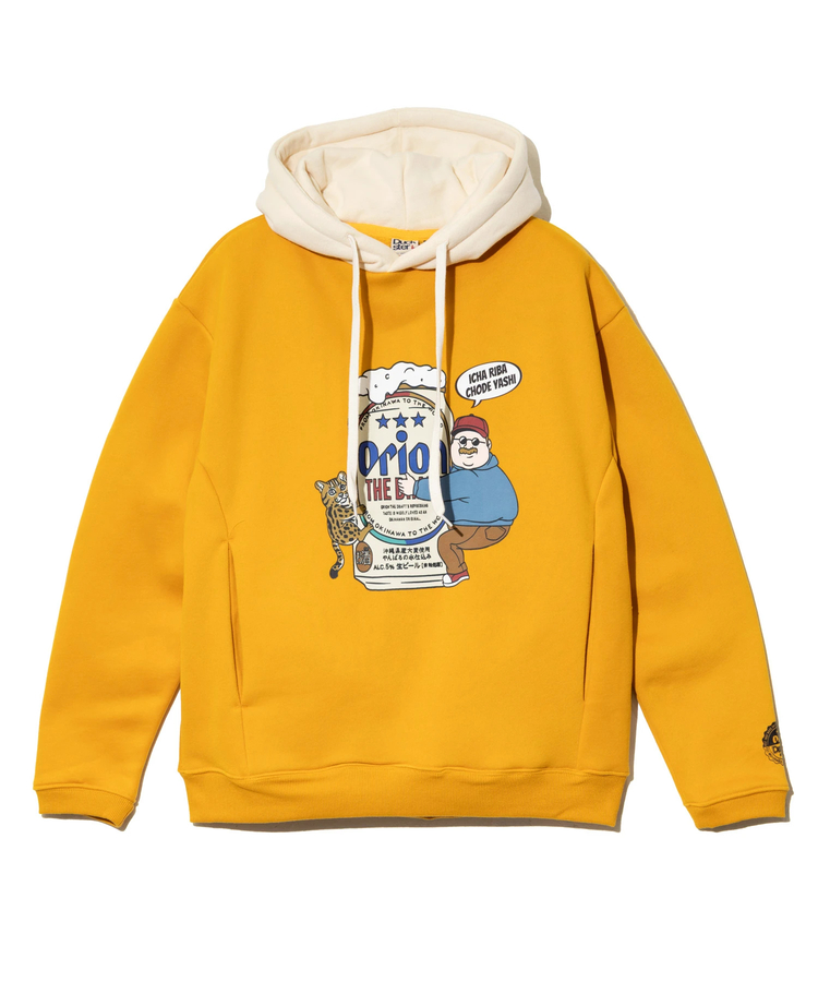 go slow caravan(ゴースローキャラバン) |【ORION × Duckster】オリオンビールコラボ プルオーバーフーディ (MENS)