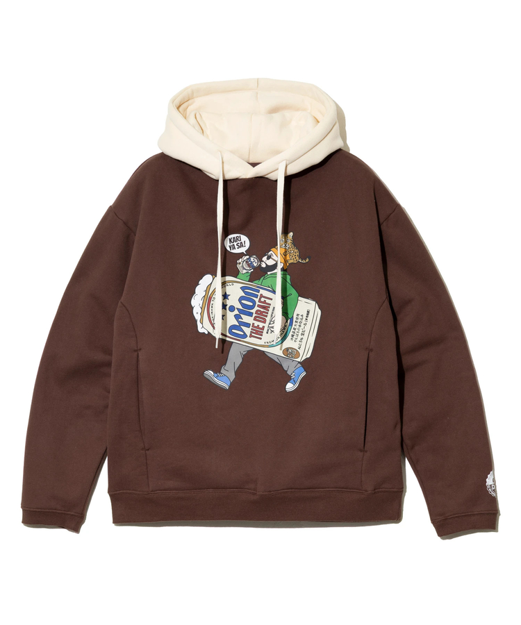 go slow caravan(ゴースローキャラバン) |【ORION × Duckster】オリオンビールコラボ プルオーバーフーディ (MENS)