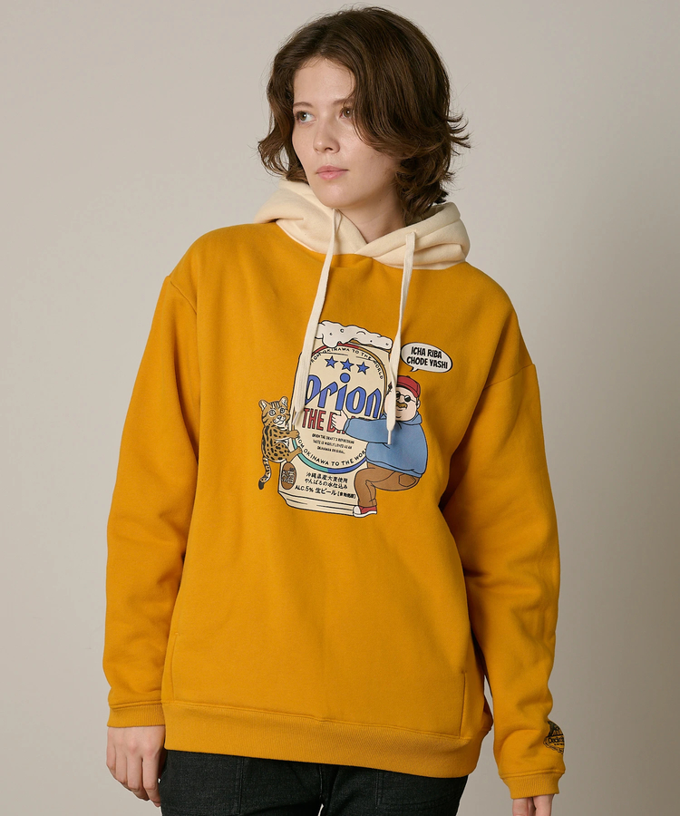 go slow caravan(ゴースローキャラバン) |【ORION × Duckster】オリオンビールコラボ プルオーバーフーディ (MENS)