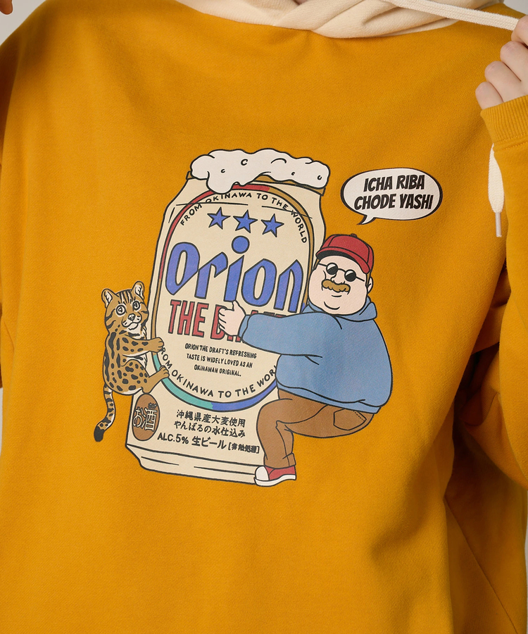 go slow caravan(ゴースローキャラバン) |【ORION × Duckster】オリオンビールコラボ プルオーバーフーディ (MENS)