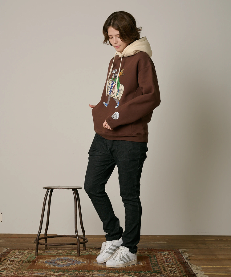 go slow caravan(ゴースローキャラバン) |【ORION × Duckster】オリオンビールコラボ プルオーバーフーディ (MENS)