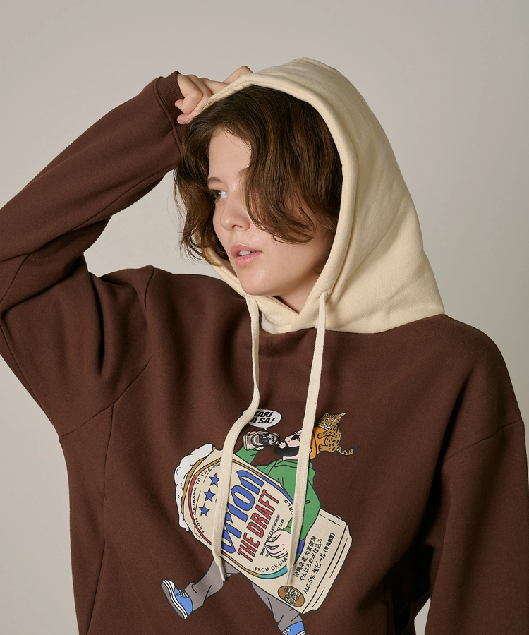 go slow caravan(ゴースローキャラバン) |【ORION × Duckster】オリオンビールコラボ プルオーバーフーディ (MENS)