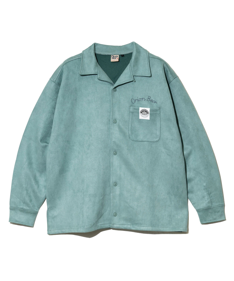 go slow caravan(ゴースローキャラバン) |【ORION × Duckster】オリオンビールコラボ ボーリングシャツ (MENS)