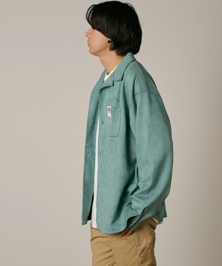 go slow caravan(ゴースローキャラバン) |【ORION × Duckster】オリオンビールコラボ ボーリングシャツ (MENS)