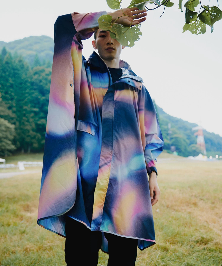 go slow caravan(ゴースローキャラバン) |KiU/キウ FUJIROCK x KIU STANDARD RAIN PONCHO