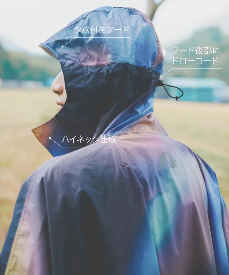 go slow caravan(ゴースローキャラバン) |KiU/キウ FUJIROCK x KIU STANDARD RAIN PONCHO