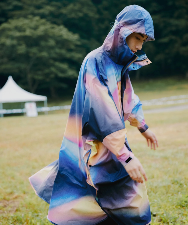 go slow caravan(ゴースローキャラバン) |KiU/キウ FUJIROCK x KIU STANDARD RAIN PONCHO