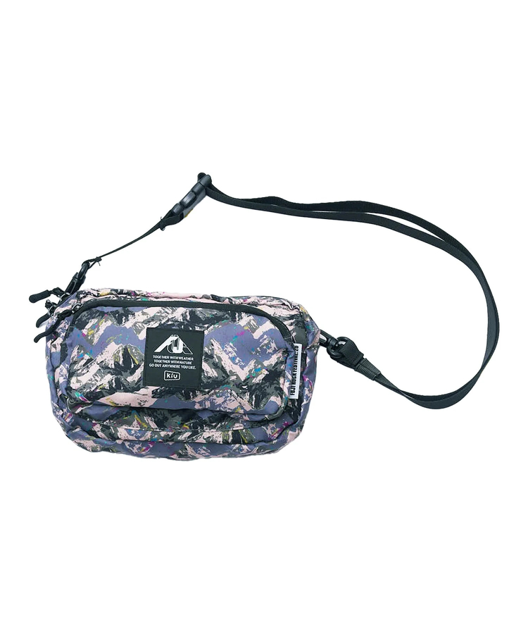 go slow caravan(ゴースローキャラバン) |KiU/キウ FUJIROCK x KIU FRONT POCKET MINI SHOULDER BAG