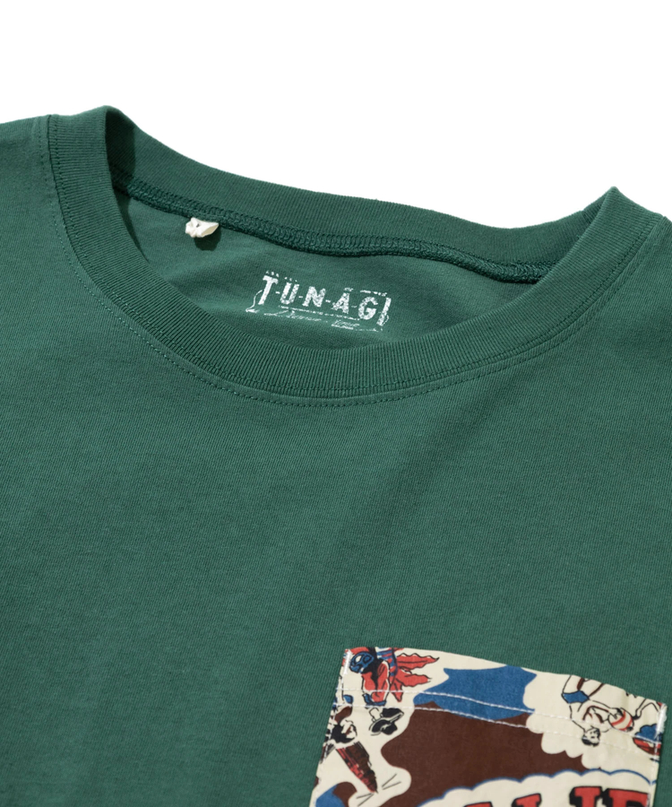 go slow caravan(ゴースローキャラバン) |Lime.inc/ライム ポケットスカーフTEE (WOMENS)