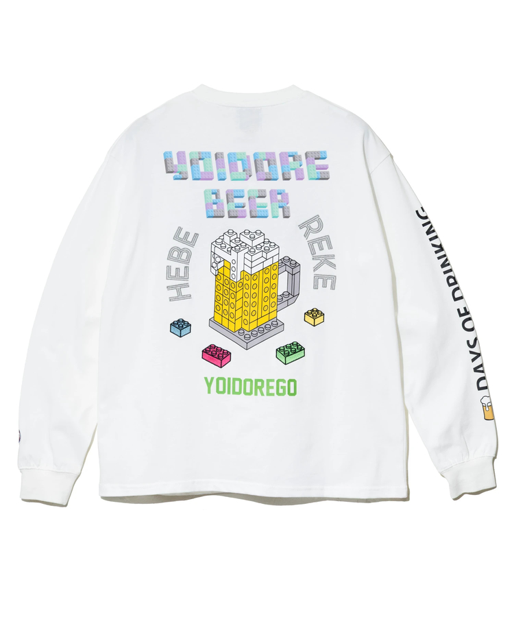 go slow caravan(ゴースローキャラバン) |YOIDORE/酔いどれ ビールブロック ロンTEE (MENS)
