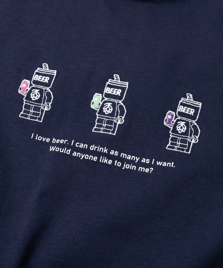 go slow caravan(ゴースローキャラバン) |YOIDORE/酔いどれ ビールブロック ロンTEE (MENS)