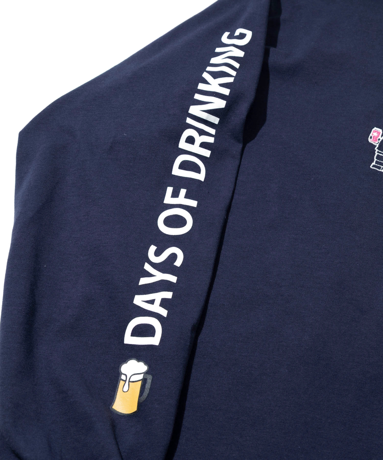 go slow caravan(ゴースローキャラバン) |YOIDORE/酔いどれ ビールブロック ロンTEE (MENS)