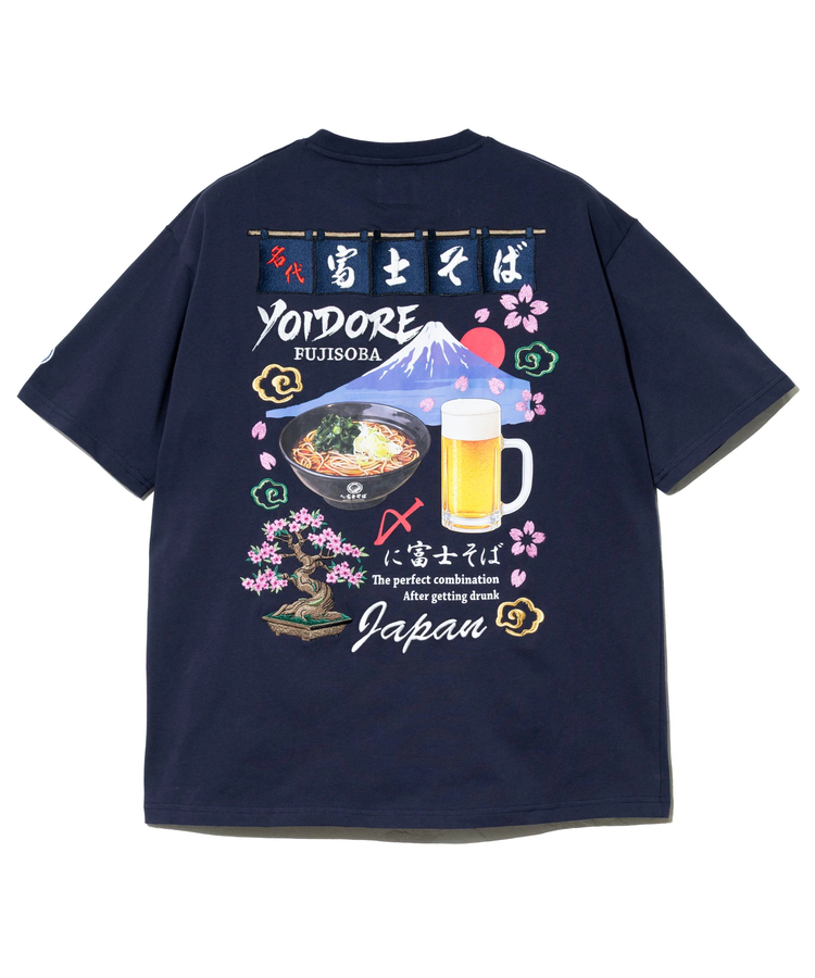 go slow caravan(ゴースローキャラバン) |YOIDORE/酔いどれ 富士そばコラボ かけそば TEE (MENS)