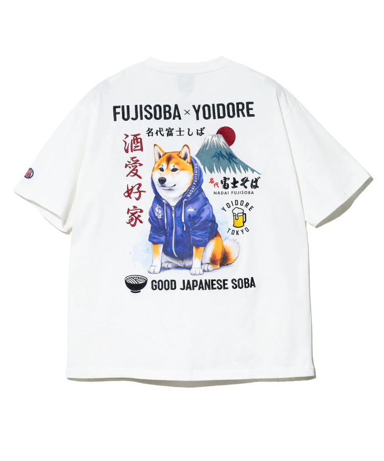 go slow caravan(ゴースローキャラバン) |YOIDORE/酔いどれ 富士そばコラボ 富士柴 TEE (MENS)