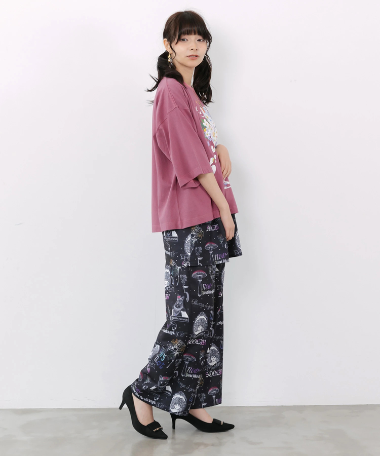 ScoLar/スカラー ビスチェ付き総柄パンツ (WOMENS)｜ファッション通販