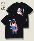 go slow caravan(ゴースローキャラバン) |【NISSAN × go slow caravan】USA/C RALLYメカニック猫Tシャツ (MENS)