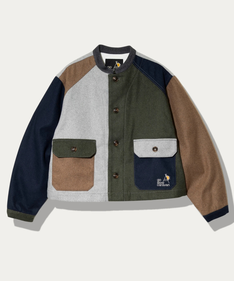 go slow caravan(ゴースローキャラバン) |WOOL LIKE FABRIC ショートジャケット (WOMENS)