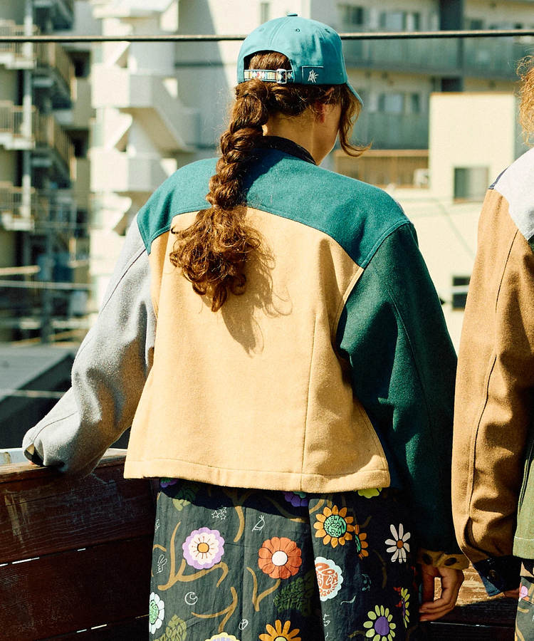 go slow caravan(ゴースローキャラバン) |WOOL LIKE FABRIC ショートジャケット (WOMENS)