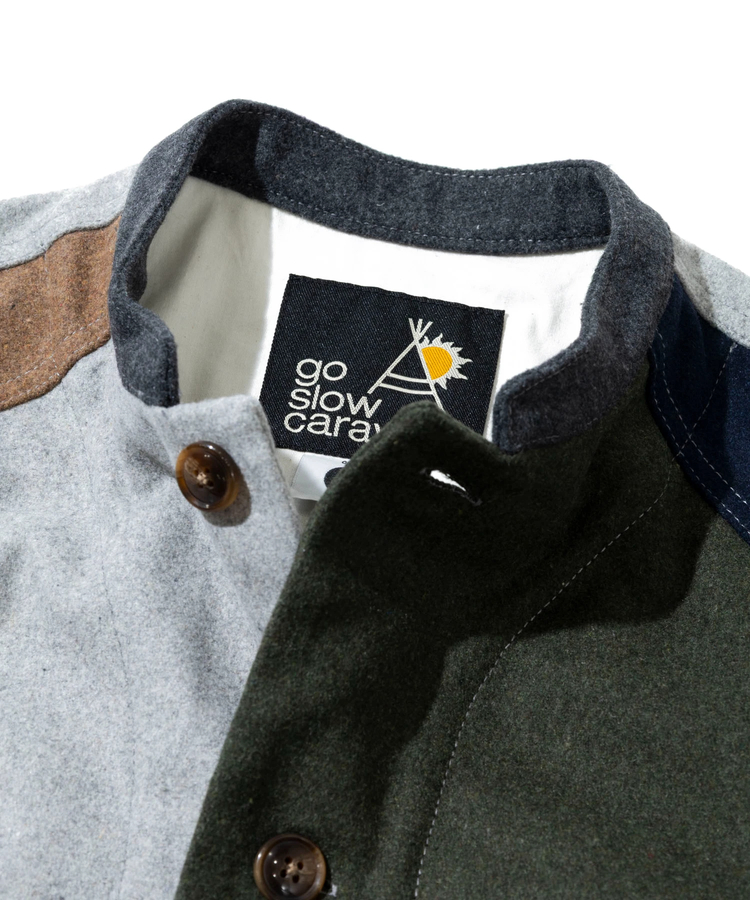 go slow caravan(ゴースローキャラバン) |WOOL LIKE FABRIC ショートジャケット (WOMENS)